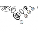 HP Seat Retainer (Ti-)  SeaAir