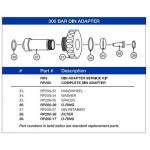 Spacer - SeaAir DIN Adapter