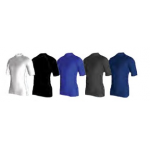 MEN'S SHORT SLEEVE RASH GUARD - ROYAL