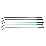 CANDY CANE COLORED ALUMINUM TICKLE STICK AND GAUGE SET - 36