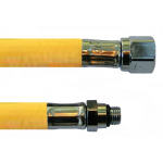 7 FT LOW PRESSURE OCTO HOSE - 3/8 X 24 - YELLOW