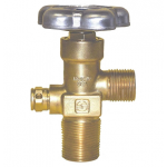 CGA 540 VALVE GV STYLE OXY-3000PSI..burst disk 2400wp(b.p.4000psi