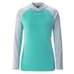 Eclips Hooded Rashguard, Womens, AQU - XS