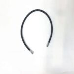 30 black braided regulator hose, 3/8 fitting (standard on Flathea