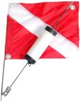 2 Piece Pro Float with Vinyl Flag
