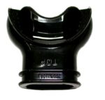 MOUTHPIECE  -  APEX STYLE BLACK SILCONE