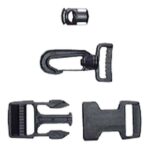 1 inch Male/Female Buckle Cord Lock or Swivel Clip
