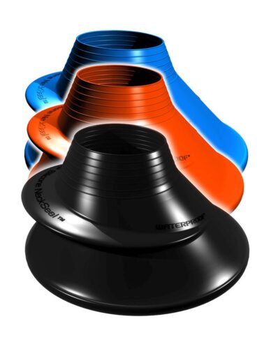 731101 SILICONE NECK SEAL, STD, BLK