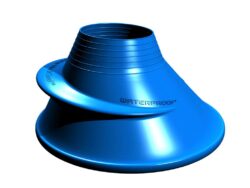 731204 SILICONE NECK SEAL - SM, BLU