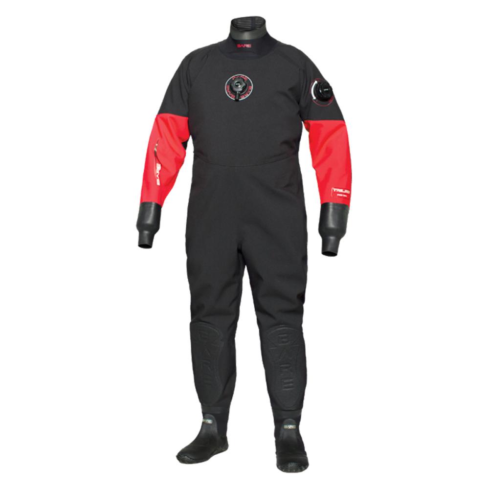 BARE Trilaminate Pro Dry Men's Red Drysuit BARE Trilaminate Pro Dry Men's Red Drysuit