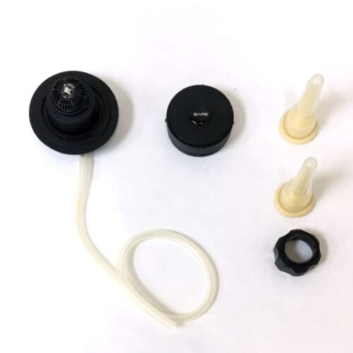 #11925 Pee Valve Set (High Profile), Black