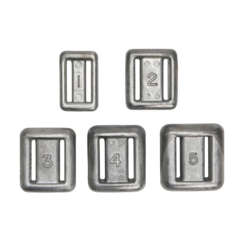 LACE-THRU UNCOATED LEAD WEIGHTS 2 LBS