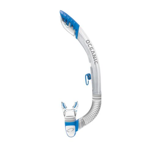 ULTRA DRY 2 SNORKEL, CLEAR/BLUE