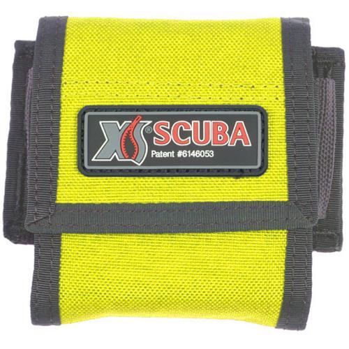 XS SCUBA SINGLE WEIGHT POCKET - BLACK