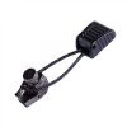 MEDIUM BLACK NICKEL ZIPPER SLIDER