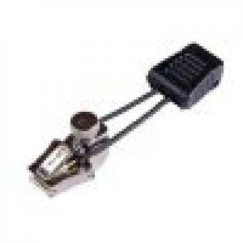 LARGE BLACK NICKEL ZIPPER SLIDER