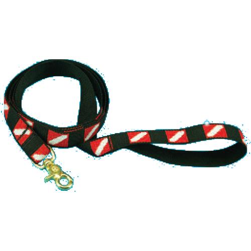 MED DIVE FLAG DOG LEASH 54"