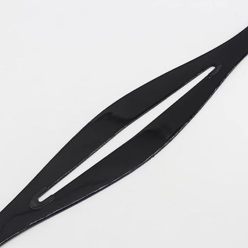 BLACK RUBBER MASK STRAP