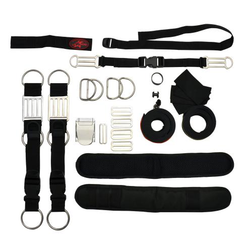 HOG FLEX DELUXE BACKPLATE HARNESS XXL