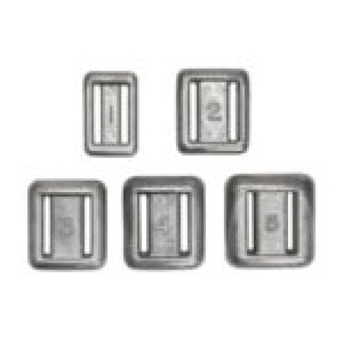 XS SCUBA LACE-THRU UNCOATED LEAD WEIGHTS 3 LBS