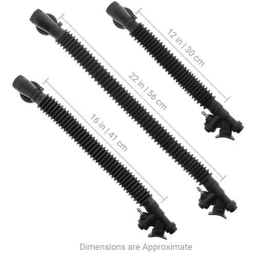 DIVE RITE COMPLETE ELBOW ASSY - 12" FIXED W/BC2055