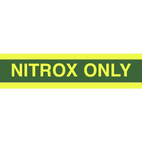 NITROX PONY BOTTLE STICKER