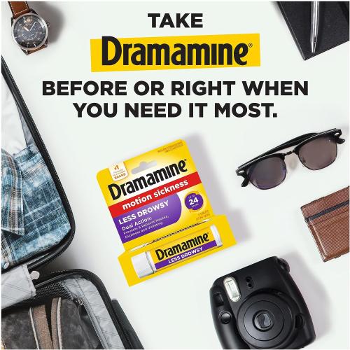 DRAMAMINE LESS DROWSY #8 25MG