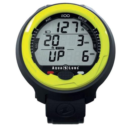 AQUALUNG I100 WRIST COMPUTER YELLOW