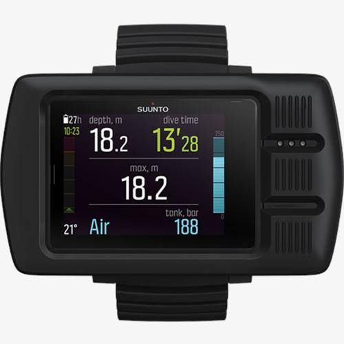 SUUNTO EON STEEL BLACK DIVE COMPUTER WITH BOOT AND USB