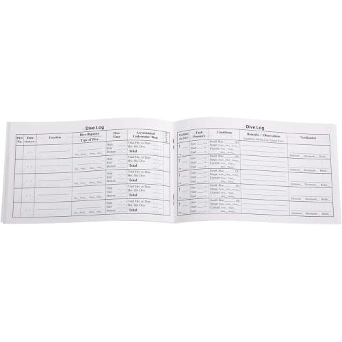 TRIDENT DELUXE WATERPROOF LOG BOOK