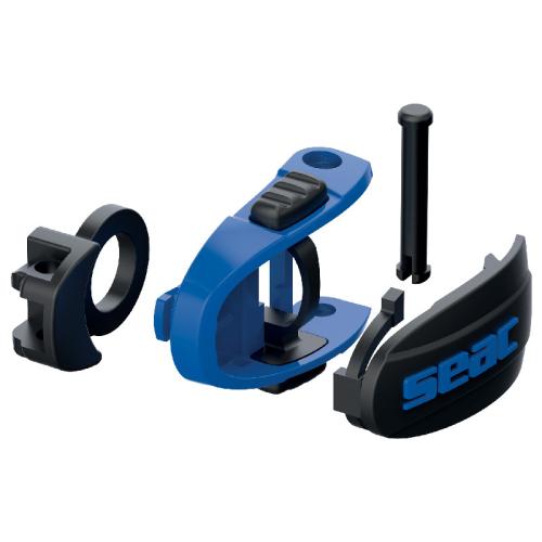 SEAC AJNA, FRAMELESS SCUBA MASK, BLUE/BLACK