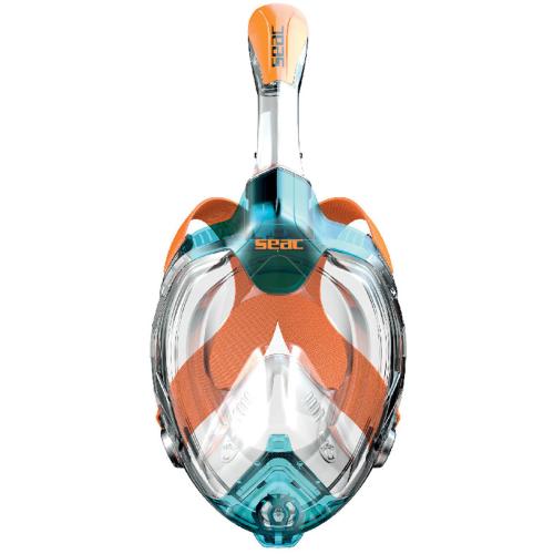 LIBERA FULL SNORKELING MASK XS/S AQUAMARINE/OR