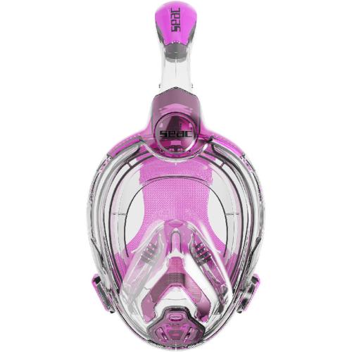 LIBERA FULL SNORKELING MASK XS/S CLEAR/PINK