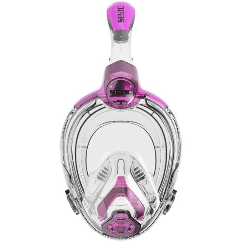 LIBERA FULL SNORKELING MASK XS/S CLEAR/PINK