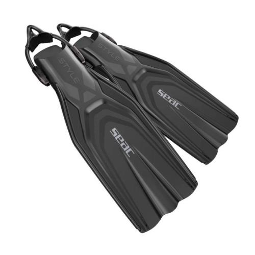 SEAC STYLE SLING STRAP FINS NERO M/L