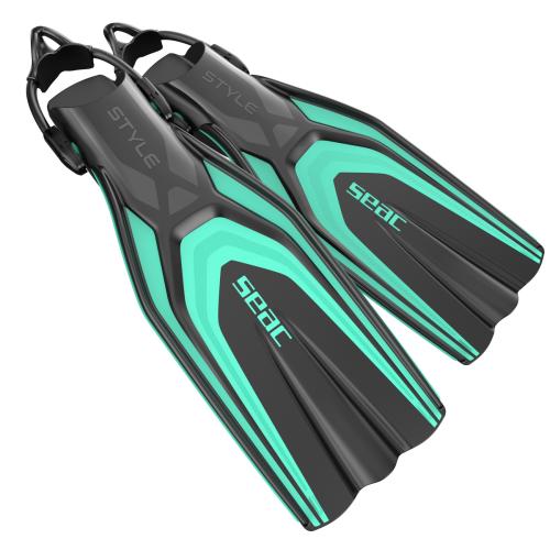 SEAC STYLE SLING STRAP FINS TIFFANY L/XL