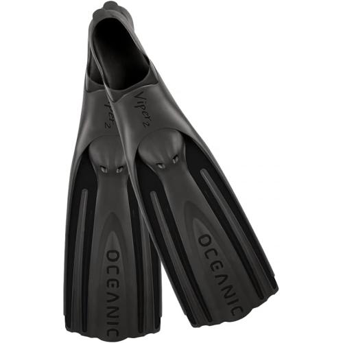 OCEANIC VIPER 2 FF, BLACK/BLACK,MD 7.5-8.5