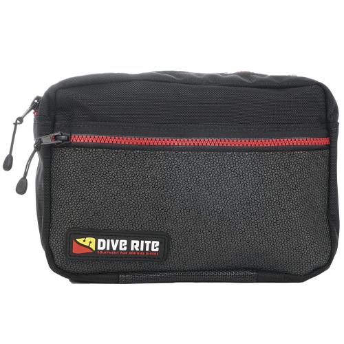 DIVE RITE POCKET - BELLOWS HORIZONTAL - 2 ZIP - DC