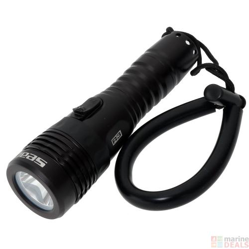 SEAC RECHARGEABLE TORCH R3 BLACK