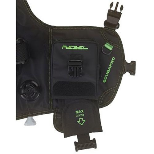 SCUBAPRO REBEL V2 WEIGHT POCKETS (PAIR)