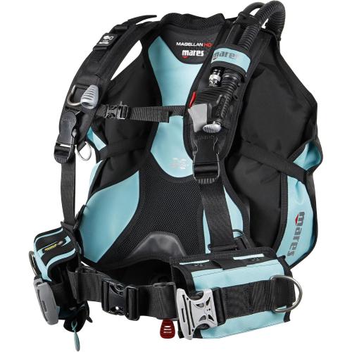 MARES BCD MAGELLAN HD BLK-AQUA, SM