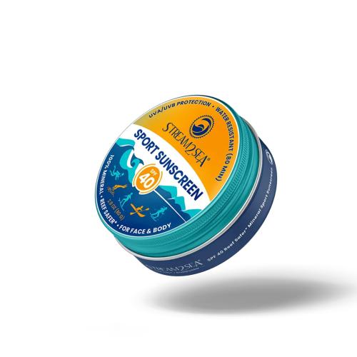 STREAM2SEA SPF 40 ZINC BALM, 2.8 OZ