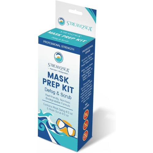 STREAM2SEA SEA CLEARLY MASK PREP KIT DEFOG & SCRUB