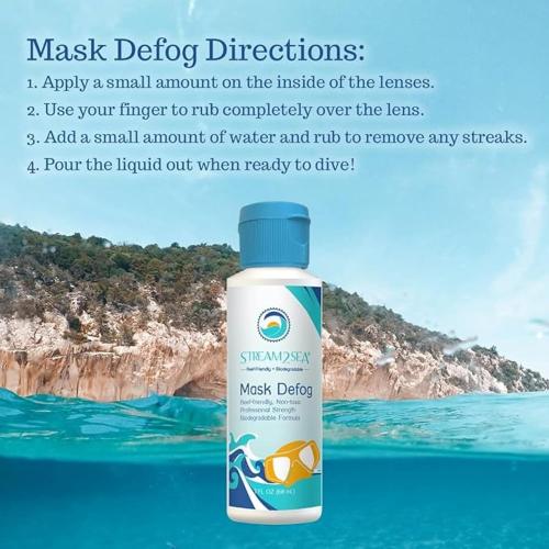 STREAM2SEA SEA CLEARLY MASK PREP KIT DEFOG & SCRUB