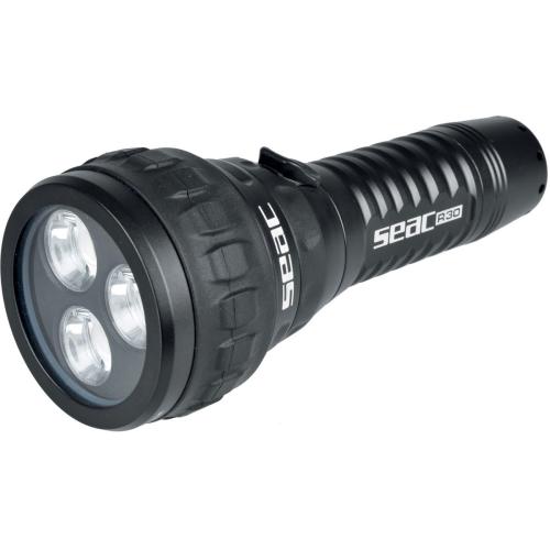 SEAC RECHARGEABLE TORCH R30 BLACK