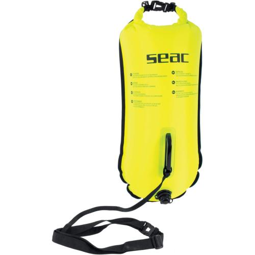 SEAC SWIM BUOY SAFE DRY BAG YELLOW 28 LT