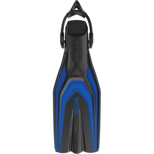 OPEN HEEL FIN STYLE SLING STRAP BLUE S/M