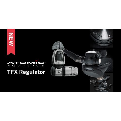 ATOMIC TFX REGULATOR DIN SEALED BLACK