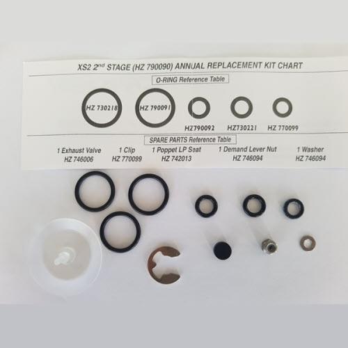 CRESSI MAINTENANCE KIT FOR XS/XS2/OCTOPUS XS