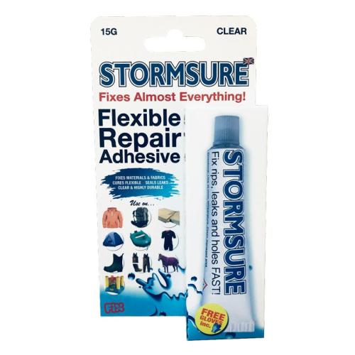 TRIDENT STORMSURE FLEXIBLE REPAIR CLEAR ADHESIVE                